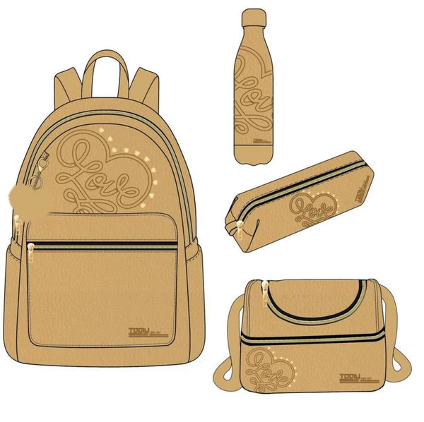 Toly Complete School Set (Backpack + Pencil Case + Lunch Bag + Bottle)