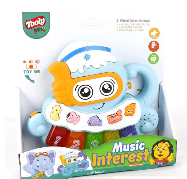 Toly Play Musical Octopus Toy