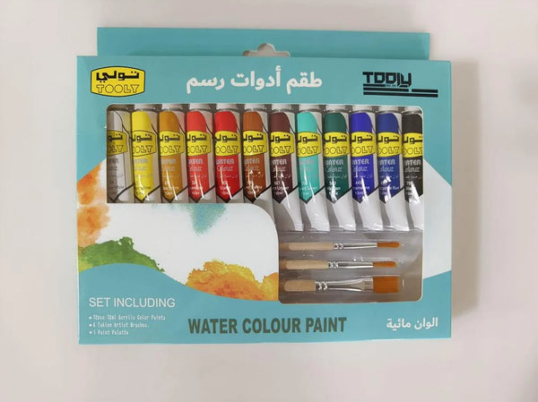 Toly 17-Color Watercolor Set