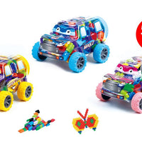 Tooly Play Racing Car Blocks - Bullet Head - 167 Pieces