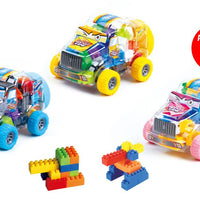 Tooly Play Racing Car Blocks - Bago - 30 Pieces
