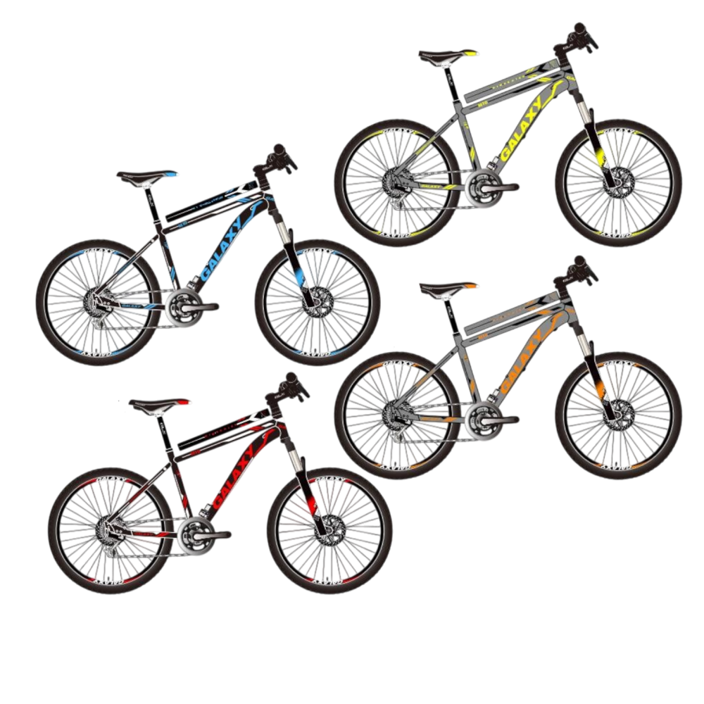 دراجة هوائية جالاكسي M10 الجبلية – مقاس 26 بوصة