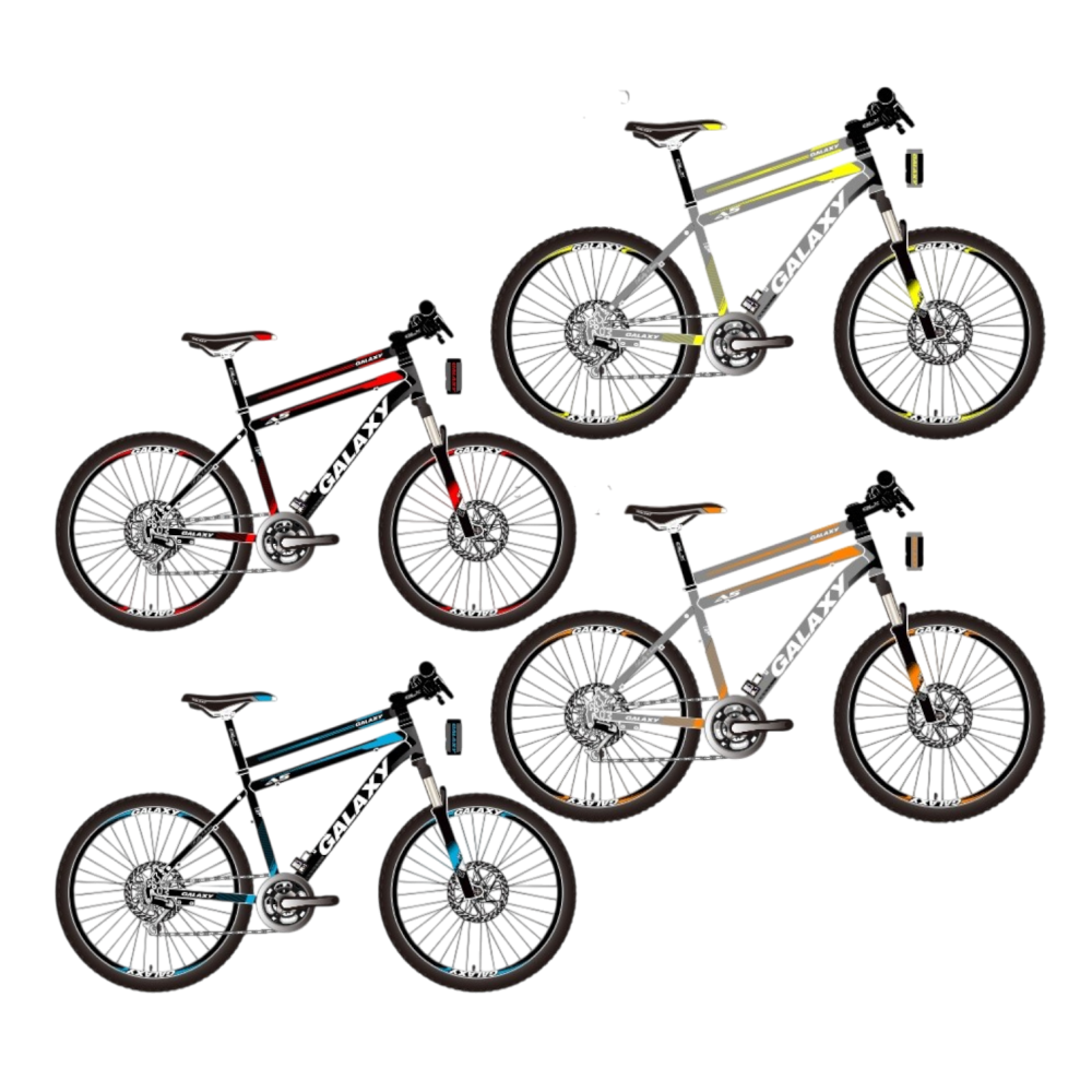 دراجة هوائية جالاكسي جبلية – مقاس 26 بوصة