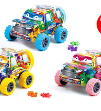Tooly Play Racing Car Blocks - Big Genie - 22 Pieces