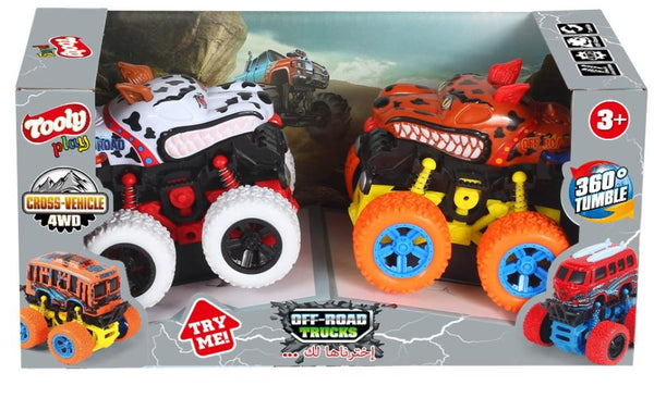 Toly Play Push-and-Go Truck Set (2 Pieces)