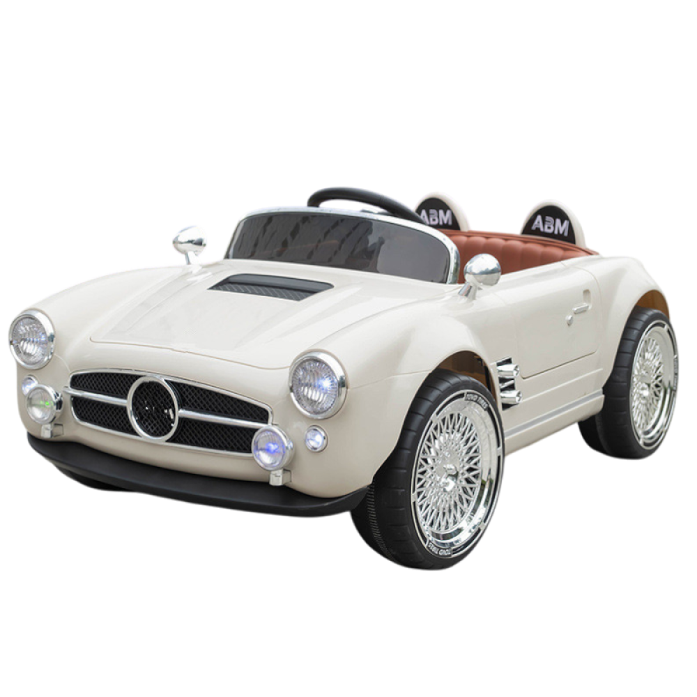 سيارة أطفال كهربائية مرسيدس كلاسيكية – فخامة الماضي بتقنيات اليوم