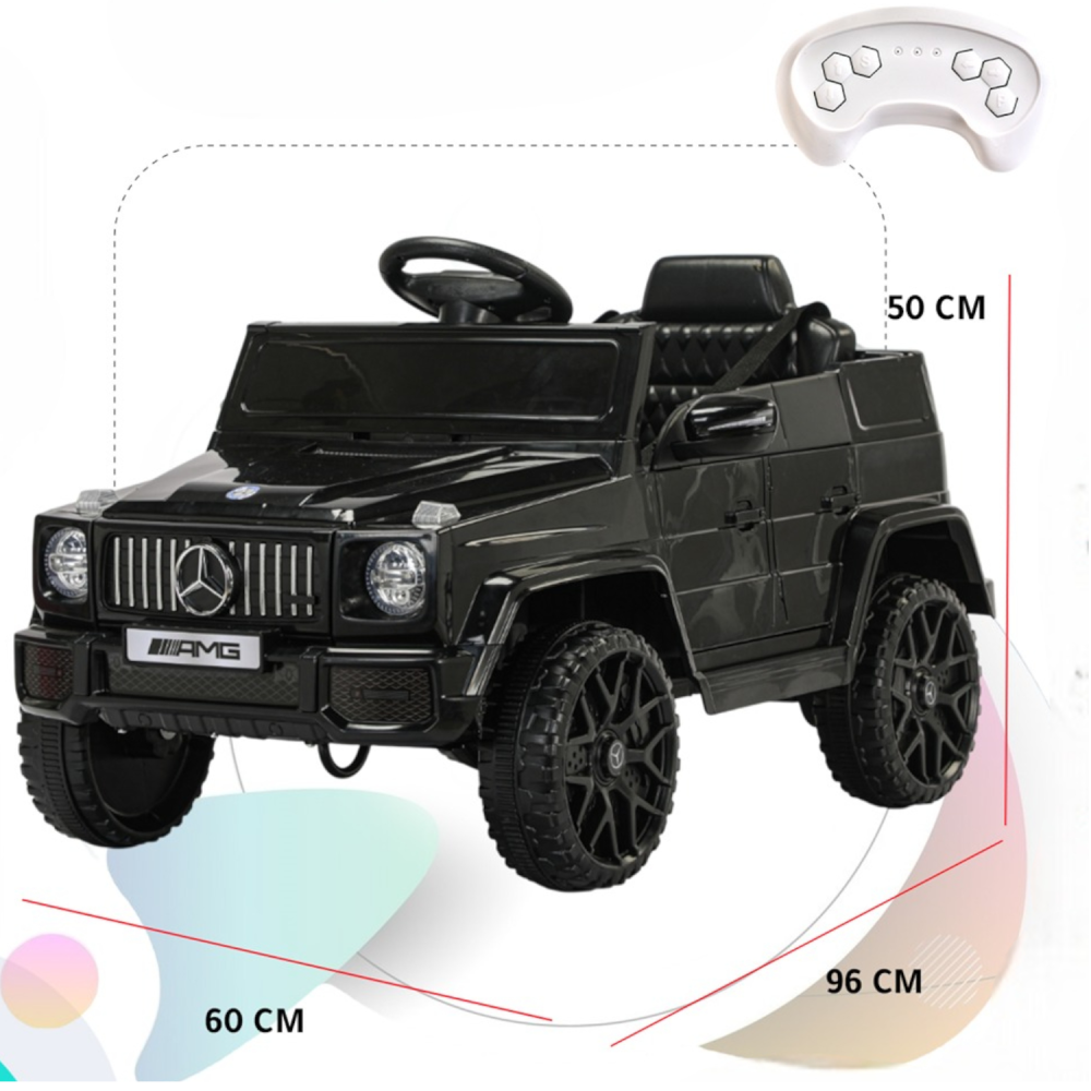 سيارة أطفال كهربائية مرسيدس G-Class AMG مع ريموت تحكم – 6 فولت