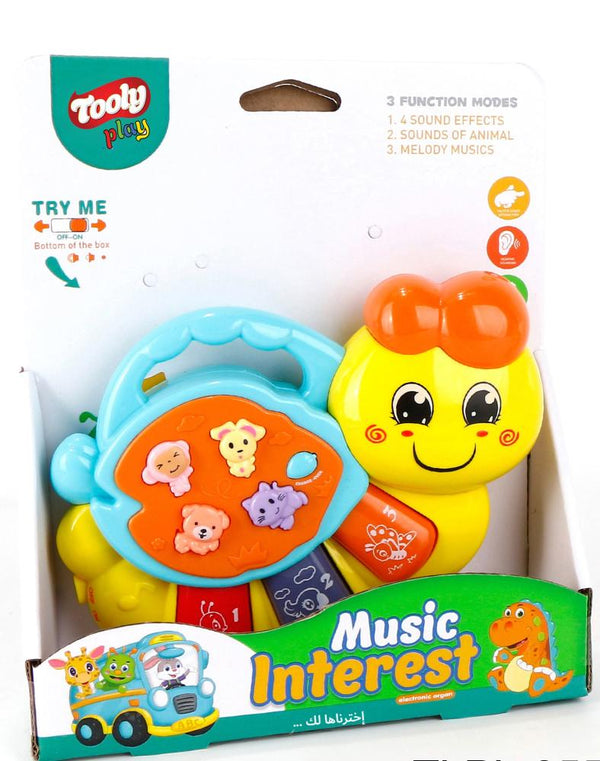 Toly Play Musical Worm Toy