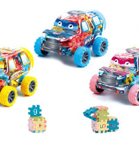 Tooly Play Racing Car Blocks - 70 Pieces