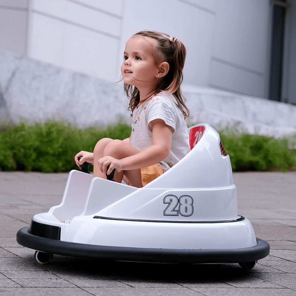 سيارة التصادم الدائرية للأطفال – كهربائية بدوران 360°